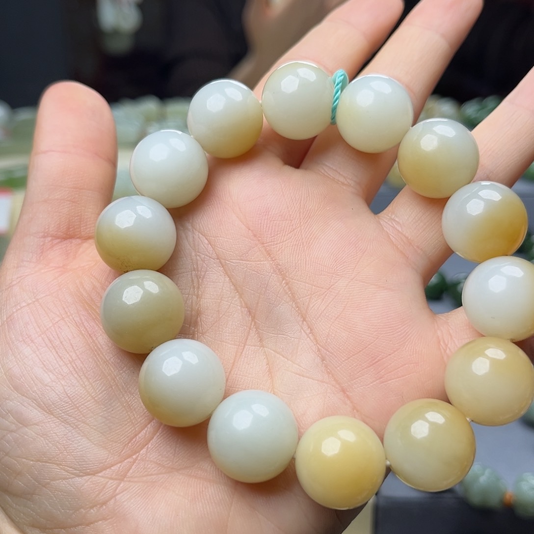 和田玉手链未镶嵌