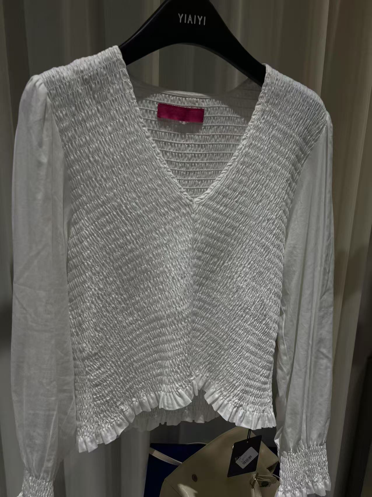 春夏新款显瘦拼接设计假两件薄纱日系上衣