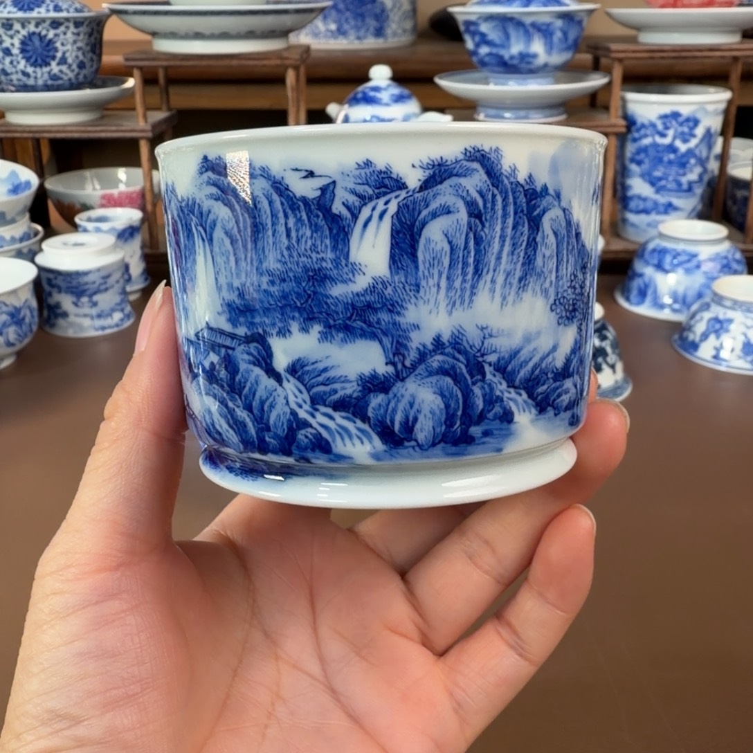 景德镇陶瓷手工手绘