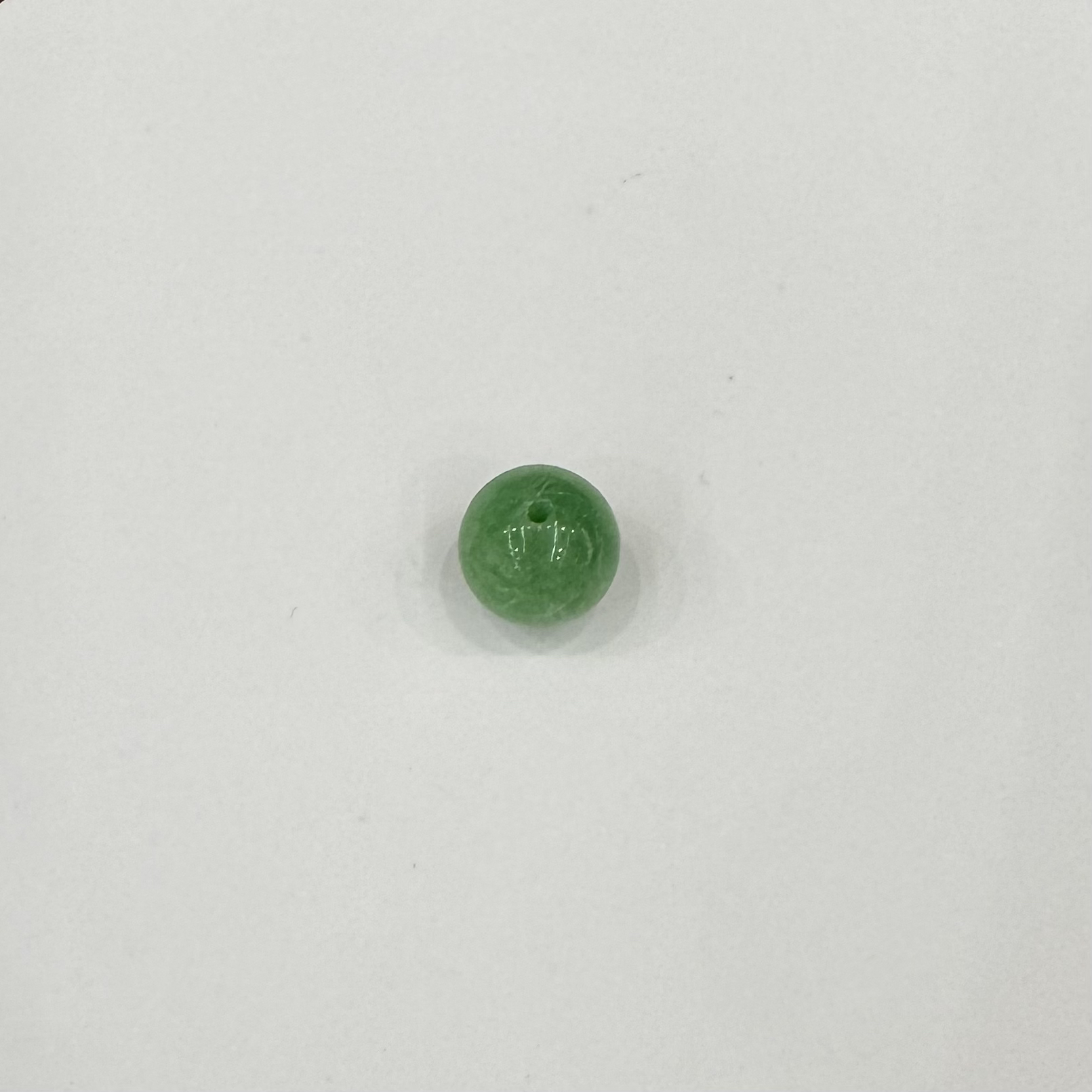 高定珠宝翡翠单珠（配弹力绳）RX525S38