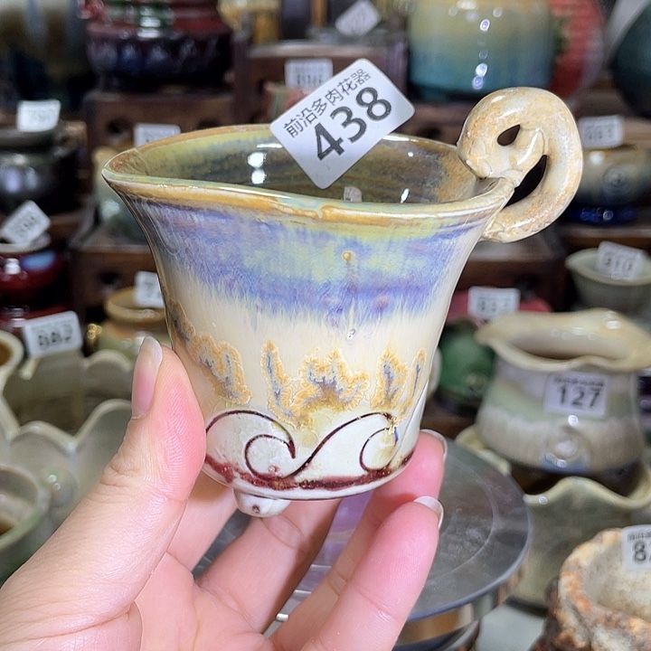 红陶内口径6-7高度7