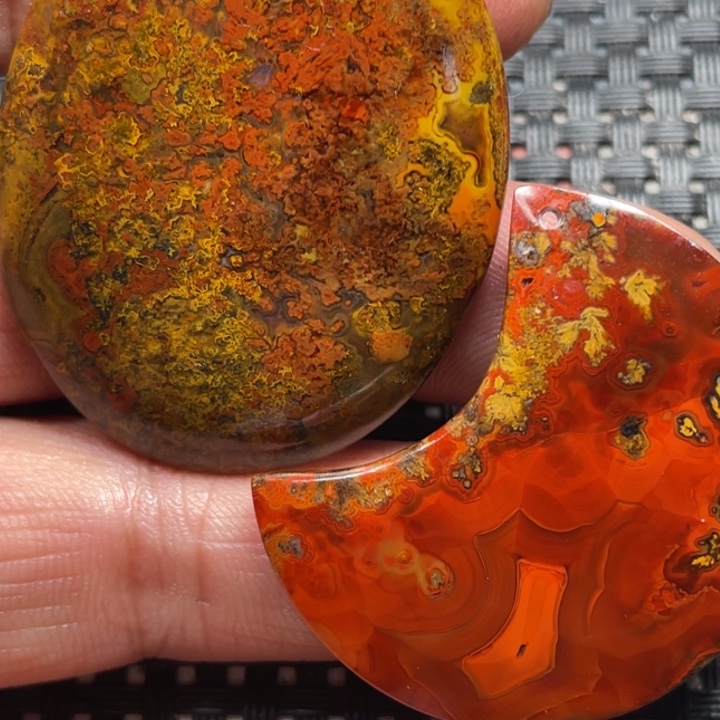 冰***峰玛瑙/玉髓未镶嵌颈饰