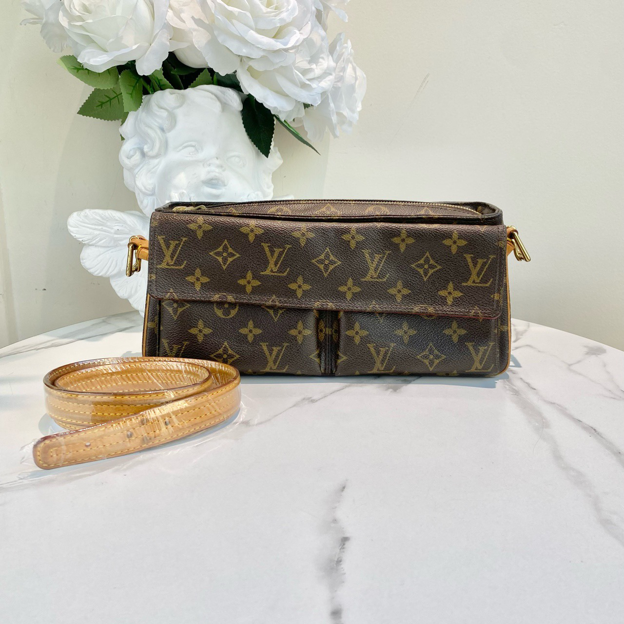 95新 LouisVuitton/路易威登 御古屋/29613/小号骆驼 04年