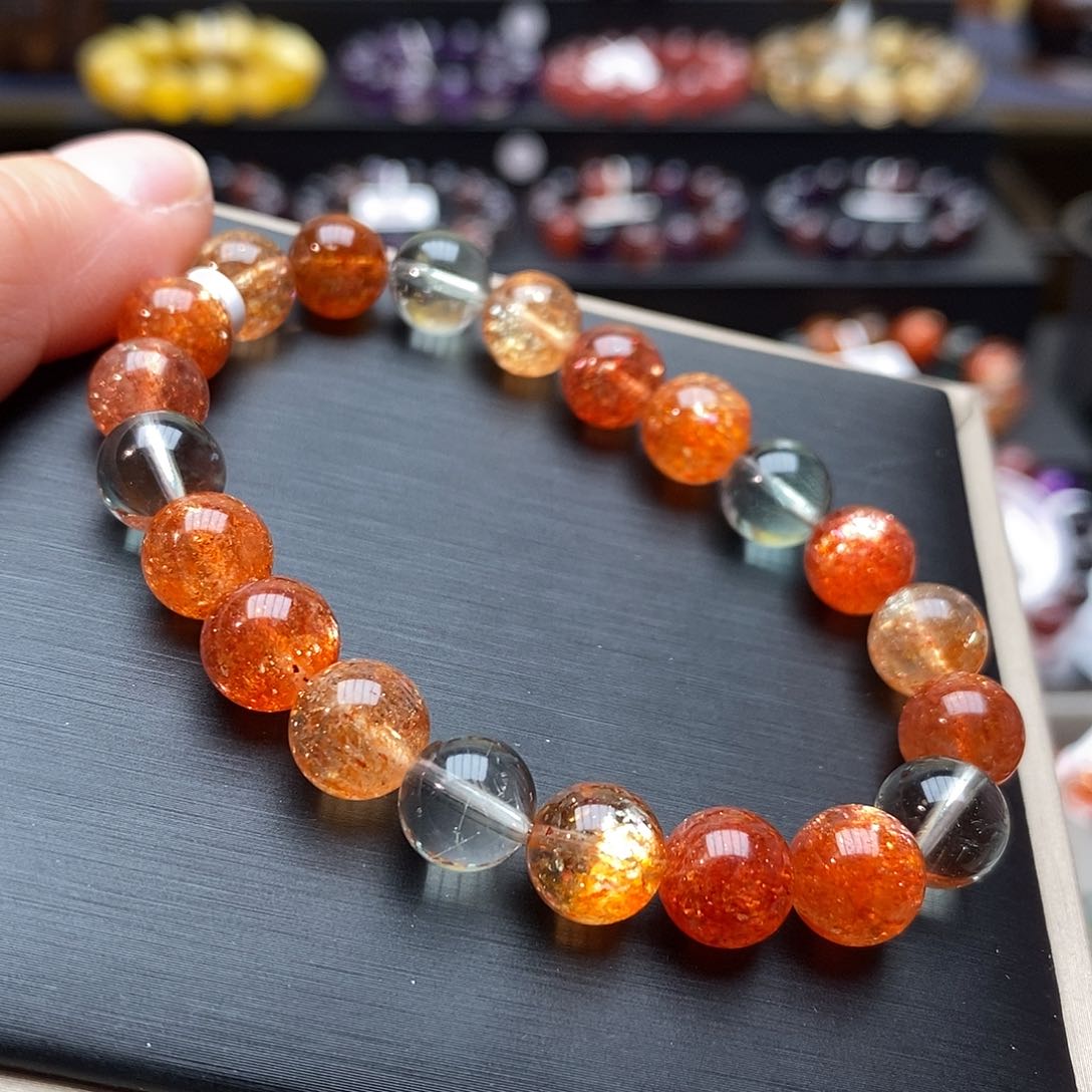 日光石手链未镶嵌