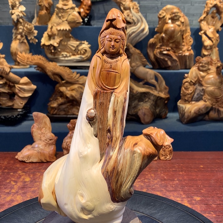 柏木（崖柏）根雕，