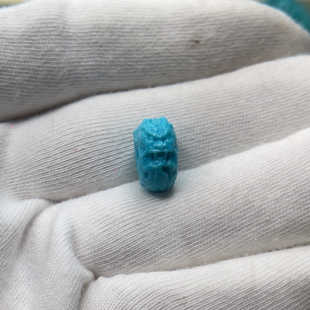 绿松石未镶嵌颈饰卡13-7