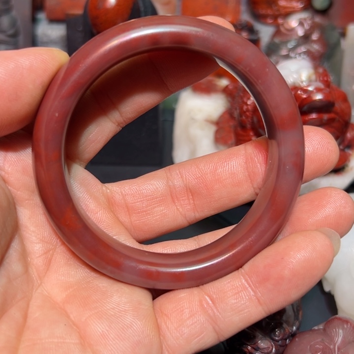 石英质玉手镯未镶嵌缘***爱