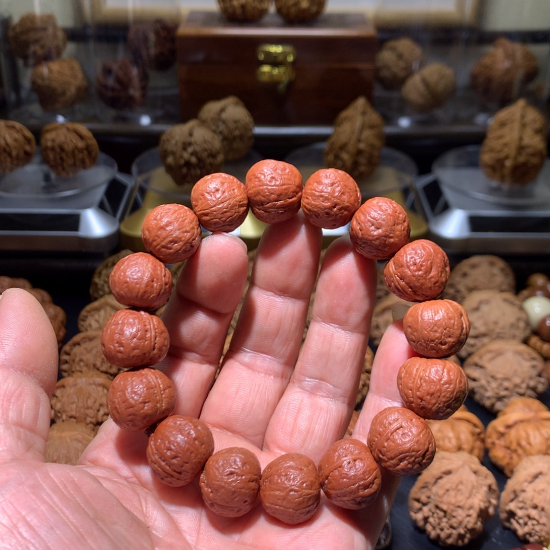 秋子手串178*148红皮光头佬