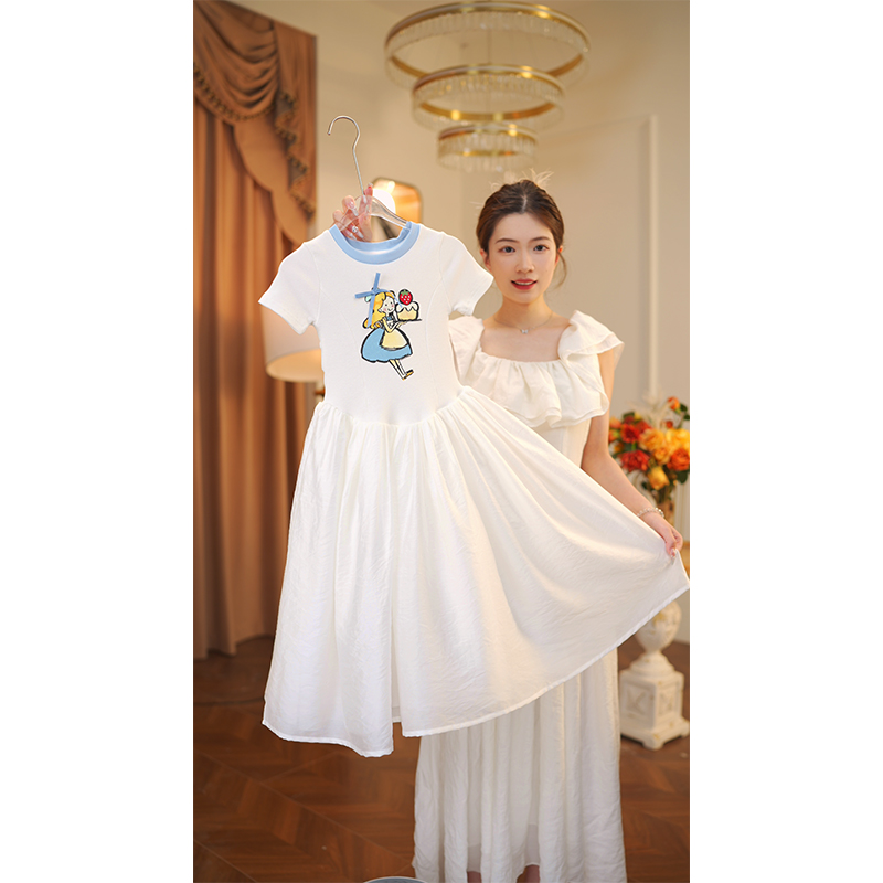 女童夏季连衣裙2025夏季儿童洋气中大童女孩公主裙子10300