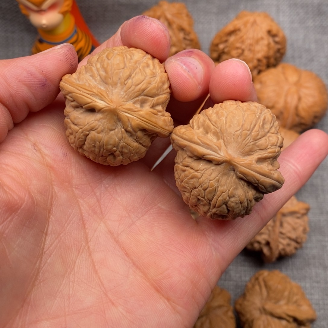 文玩核桃把件35精品乾隆磨