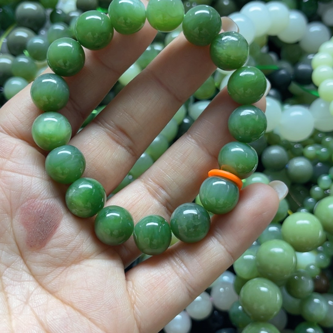 和田玉手链未镶嵌