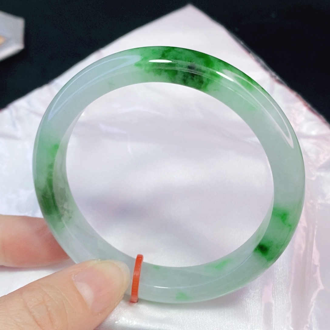 未镶嵌手镯翡翠57.5正圈