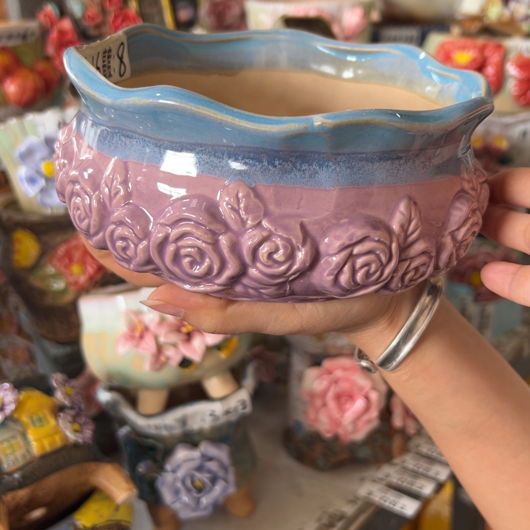 花盆，拍满20发货，退款拉黑