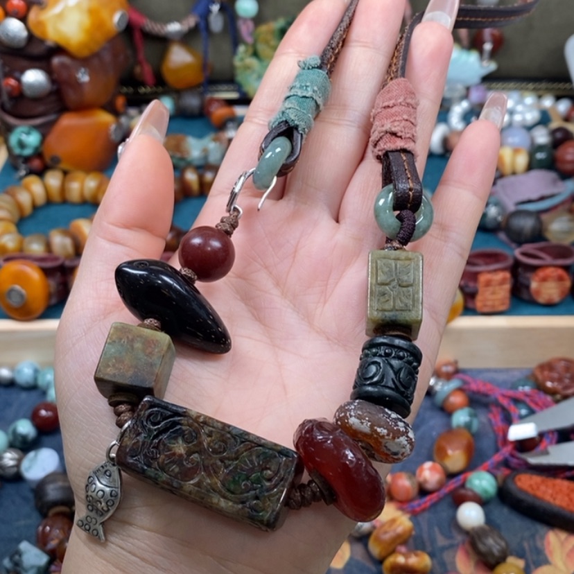 【闪购商品】翡翠颈饰未镶嵌项链