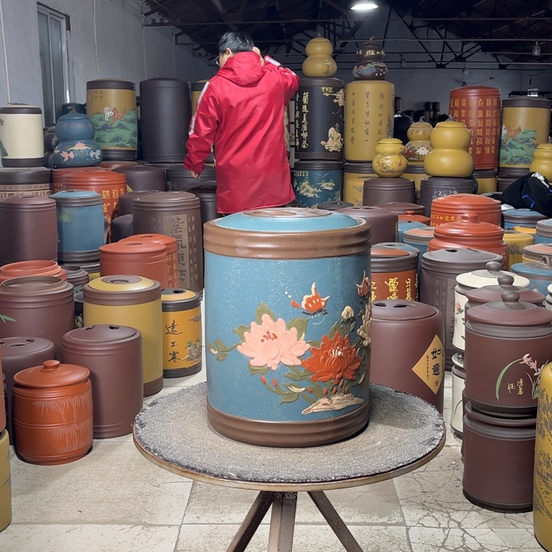 紫砂茶叶罐茶叶罐