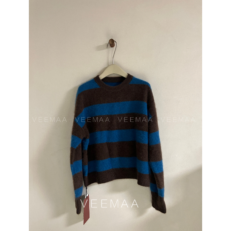 【Veemaa】新年糖果 定制款绵羊毛显瘦保暖百搭毛衣 衣长61 cm