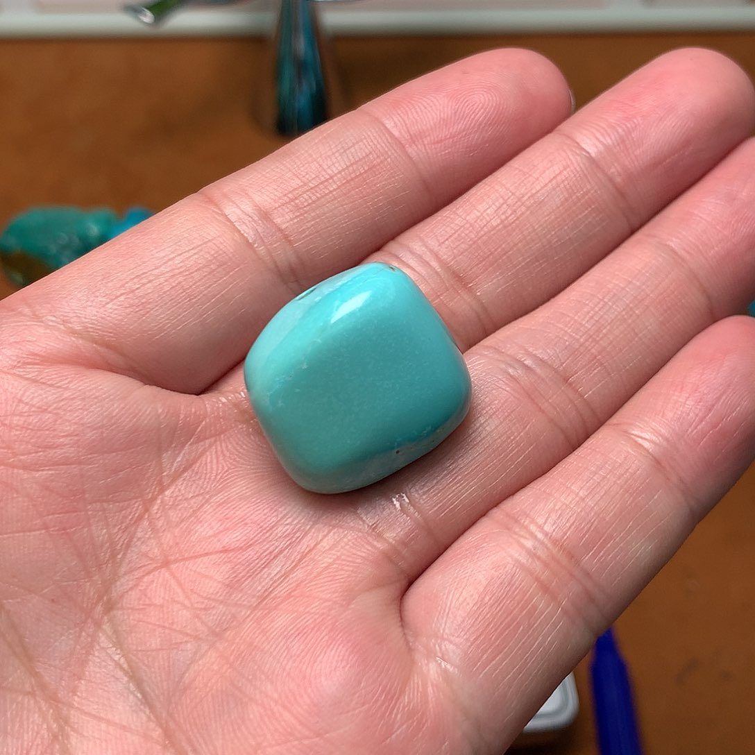 绿松石珠宝奇石未镶嵌星*?