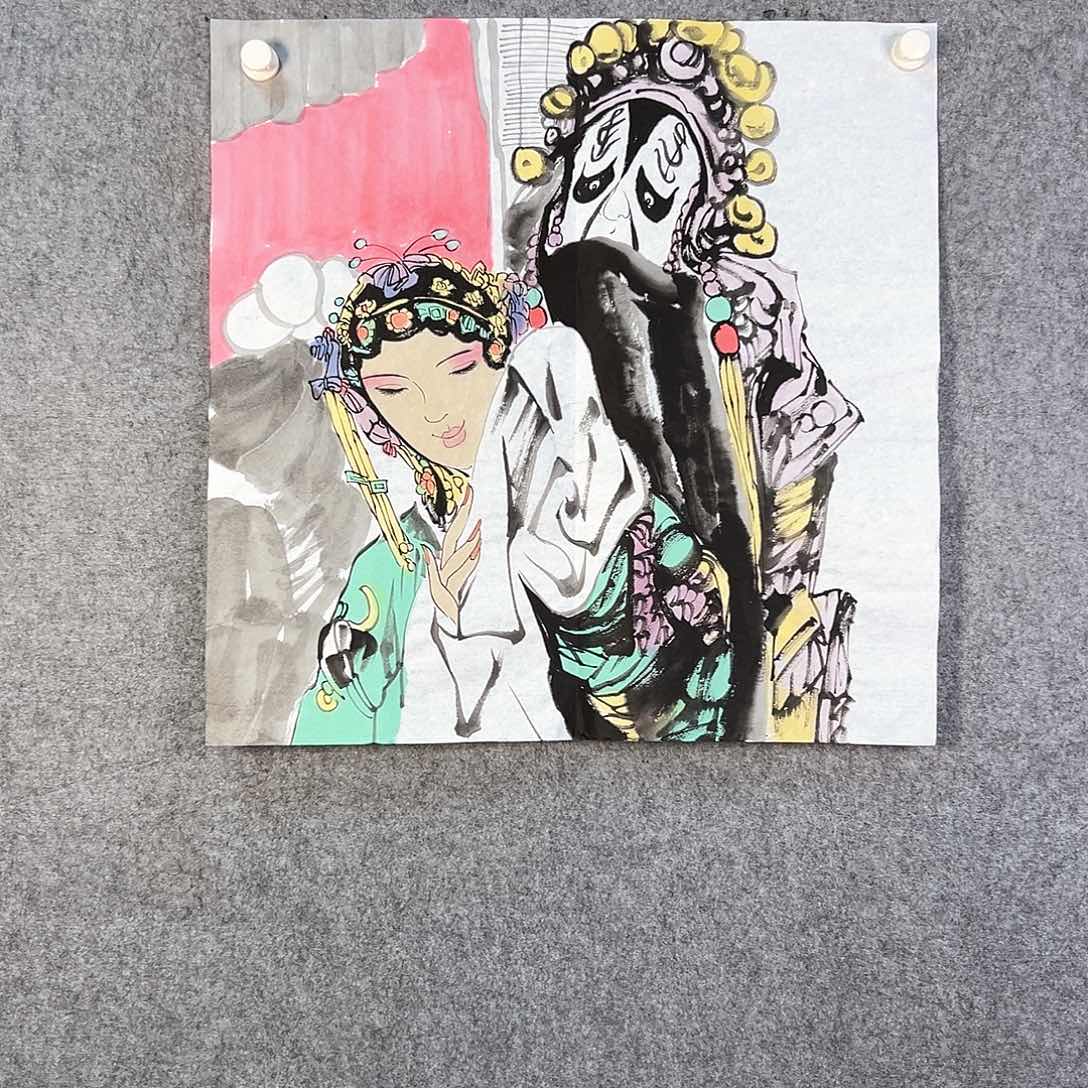 国画322 花鸟是真的好看笑起来