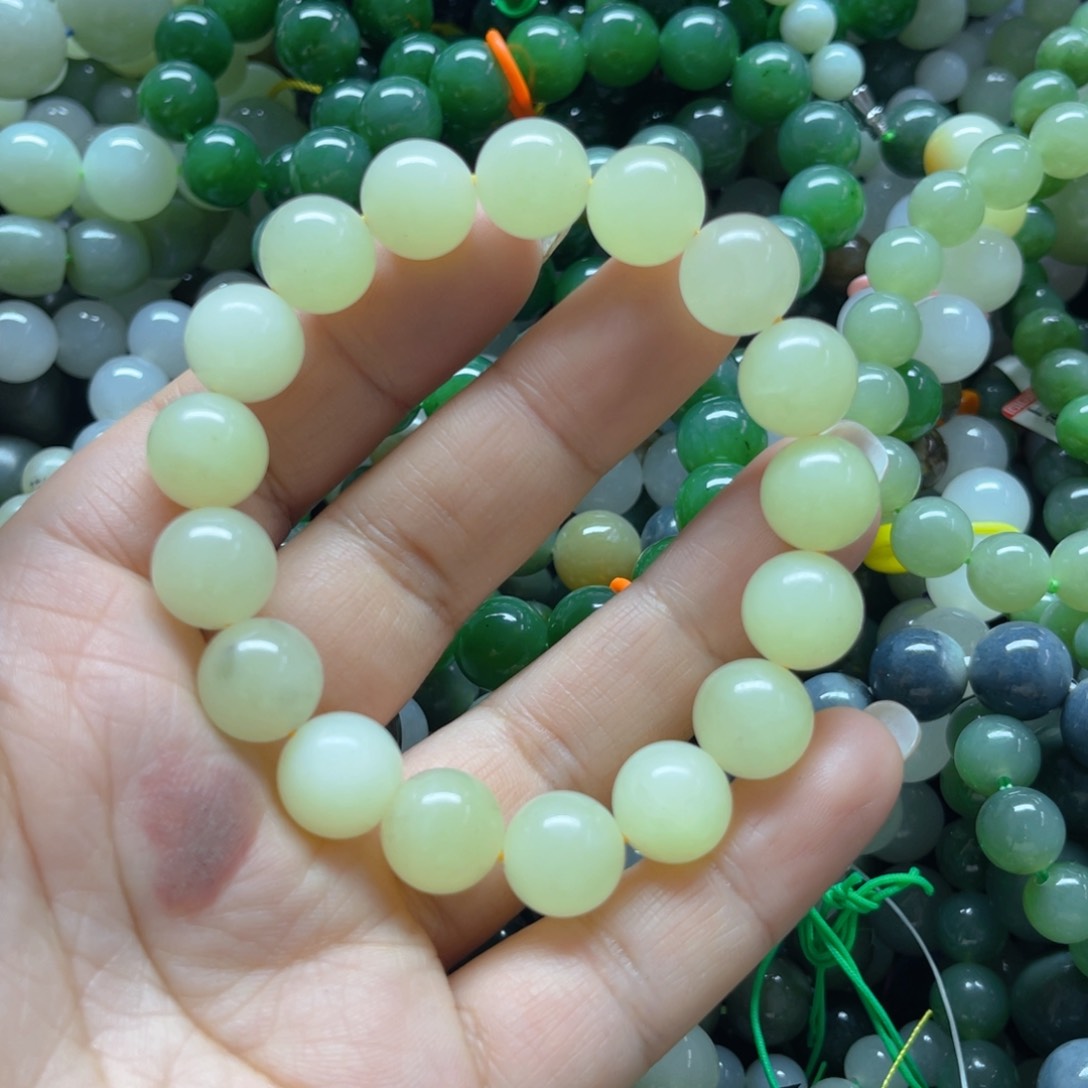 和田玉手链未镶嵌