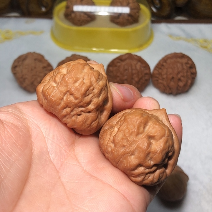 文玩核桃34.5古蟾