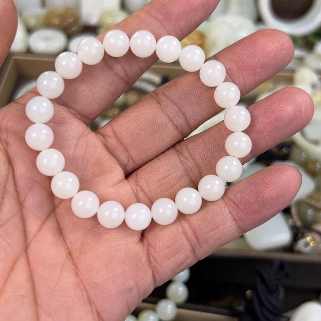 【闪购商品】和田玉颈饰未镶嵌远**黛