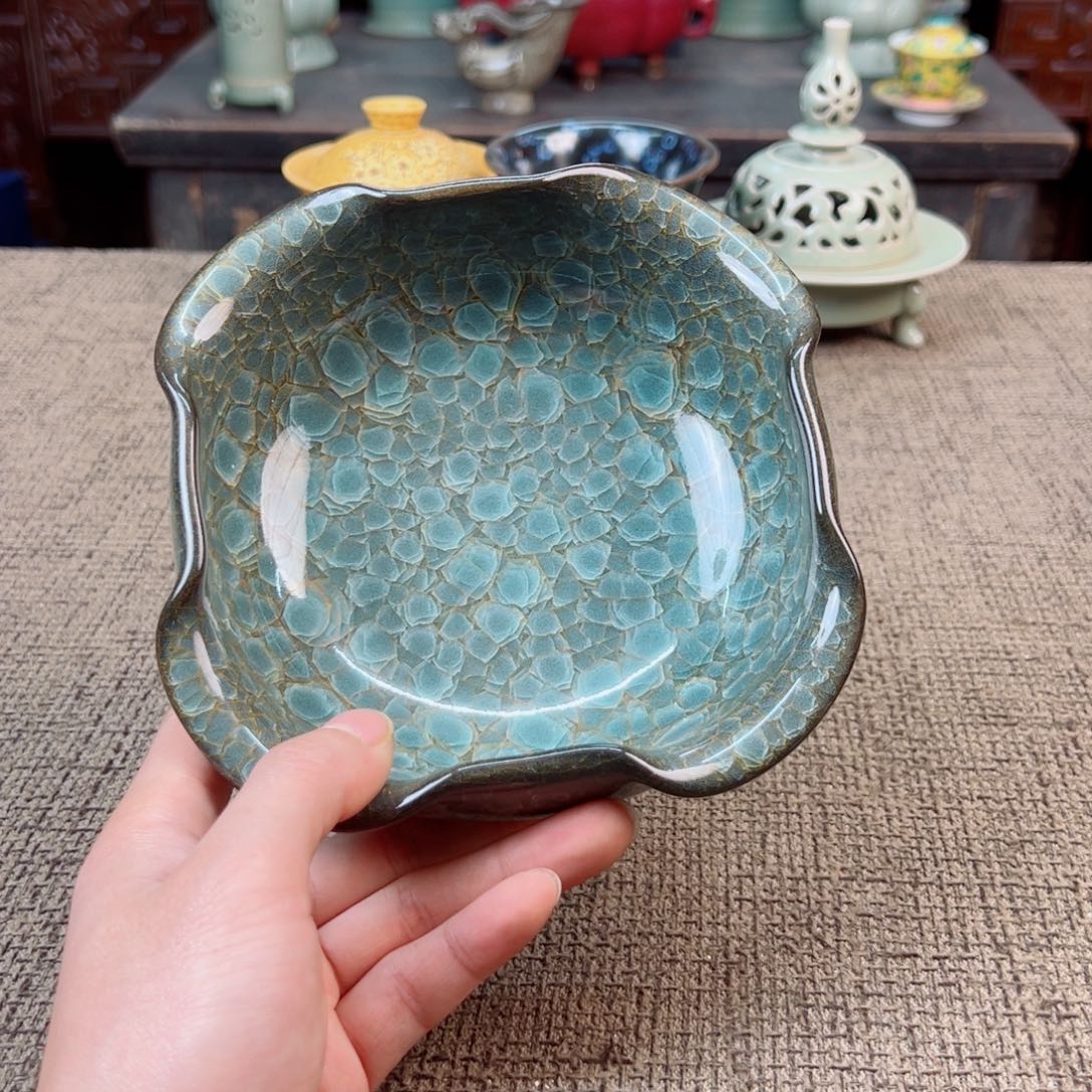 瓷片陶瓷艺术品正能量开门货