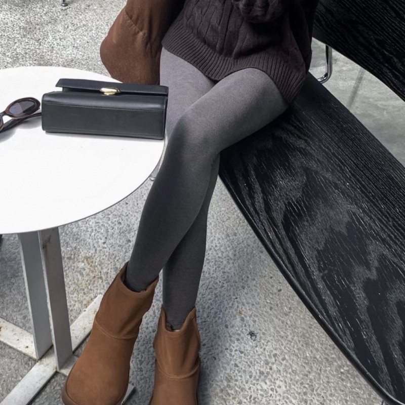 ROW柜4k澳绒coats黑科技超细亲肤保暖高腰打底裤不勒不掉档可外穿