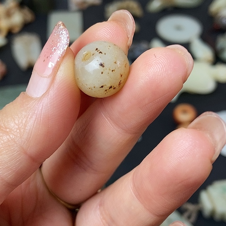 和田玉（糖玉）挂件未镶嵌