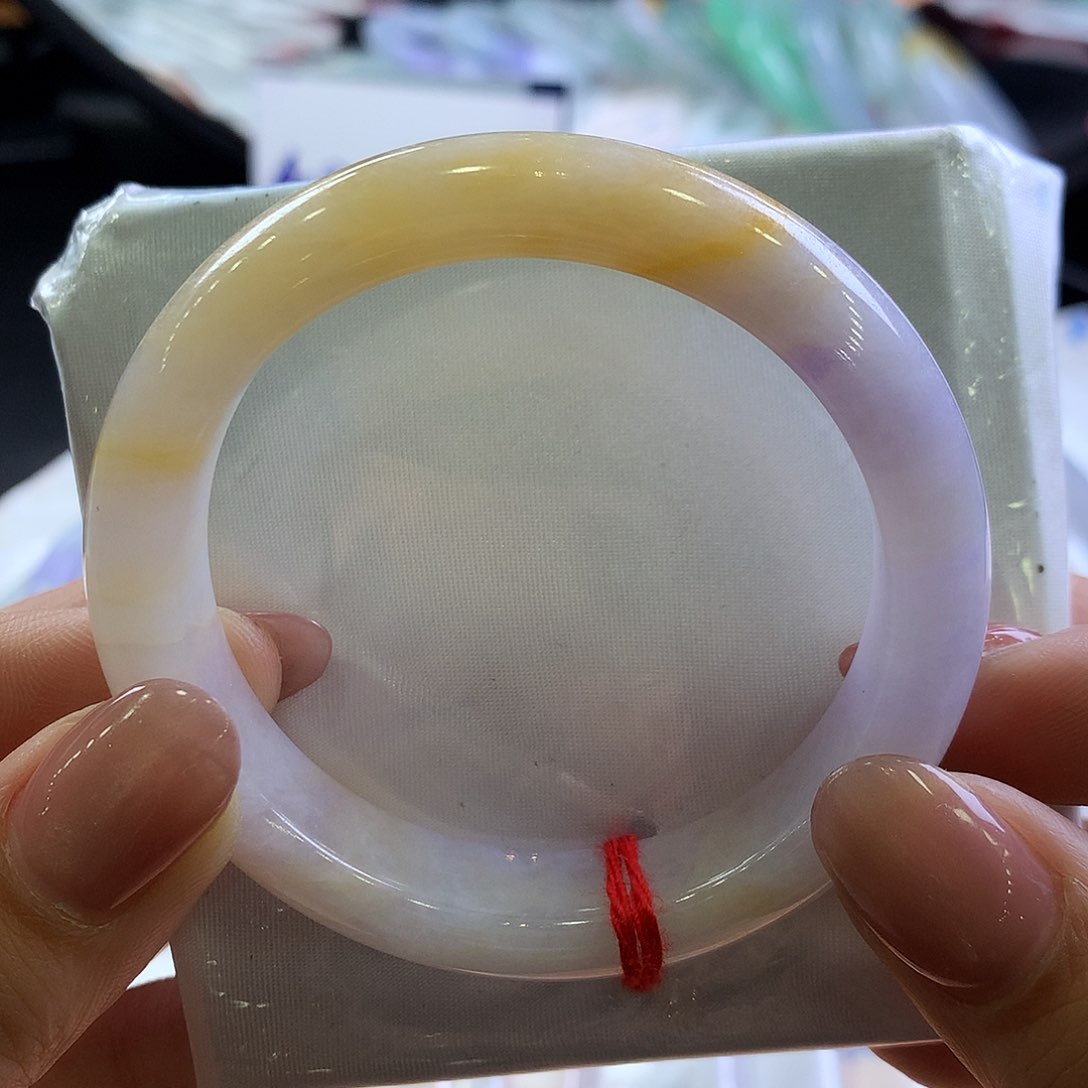 翡翠手镯未镶嵌53.5正