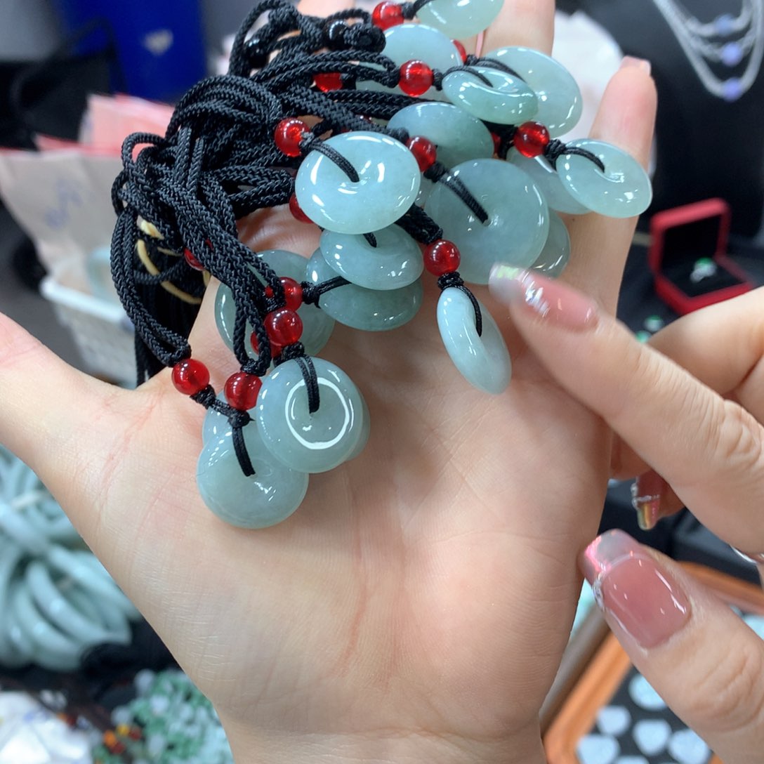 颈饰未镶嵌翡翠多样性发1