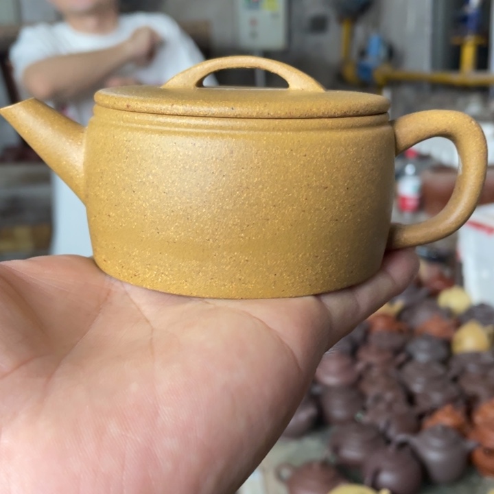 紫砂紫砂汉瓦。  黄金段（微暇