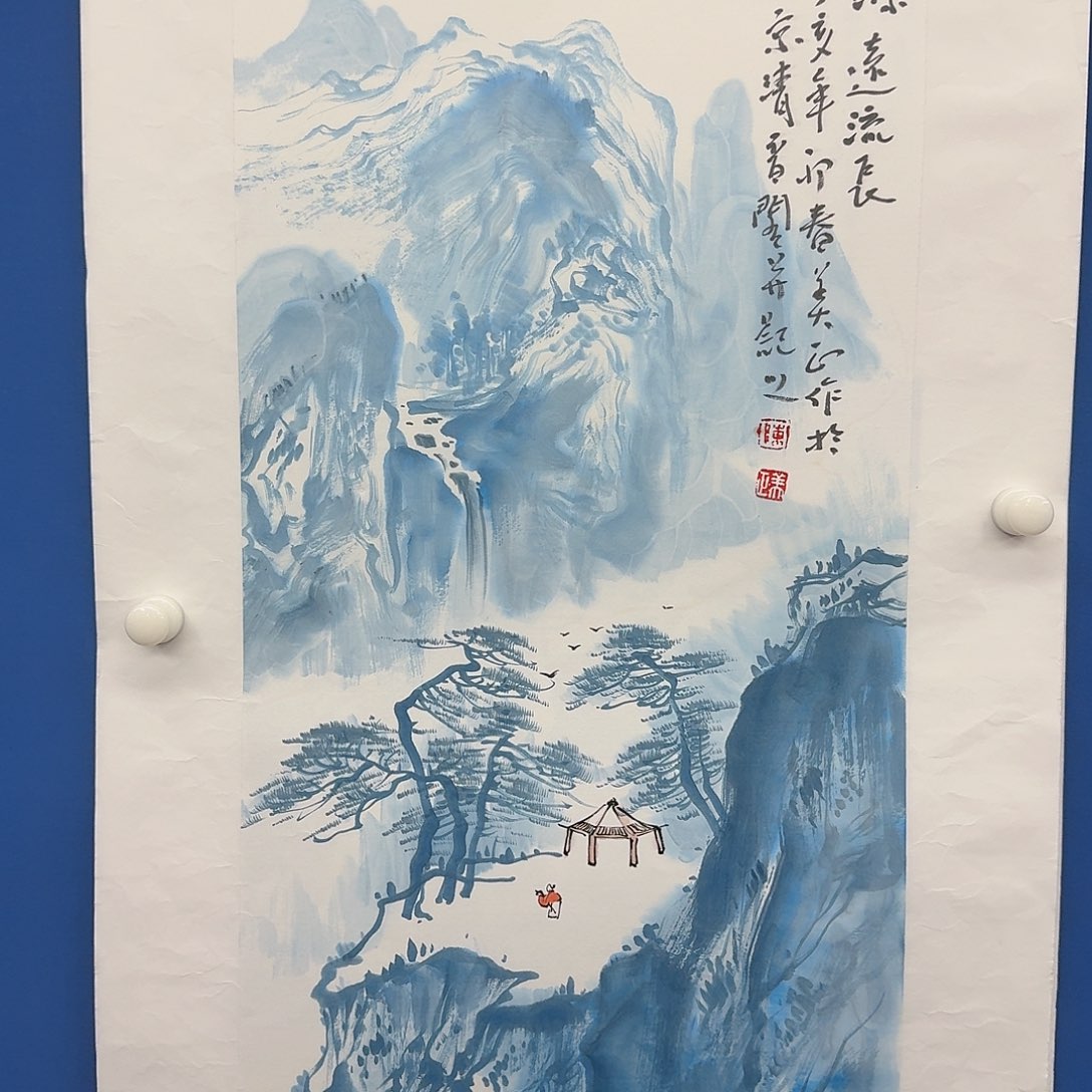 国画多次参加国内外大型