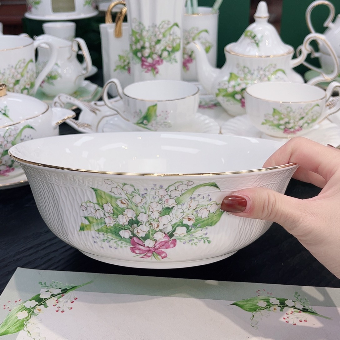 骨瓷9寸大汤碗/////