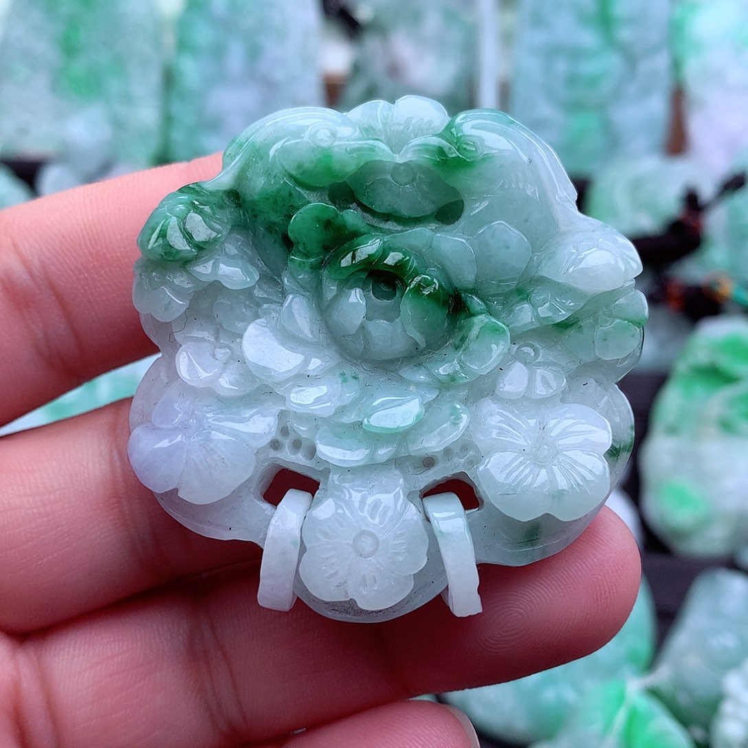 翡翠吊坠(不含链)未镶嵌