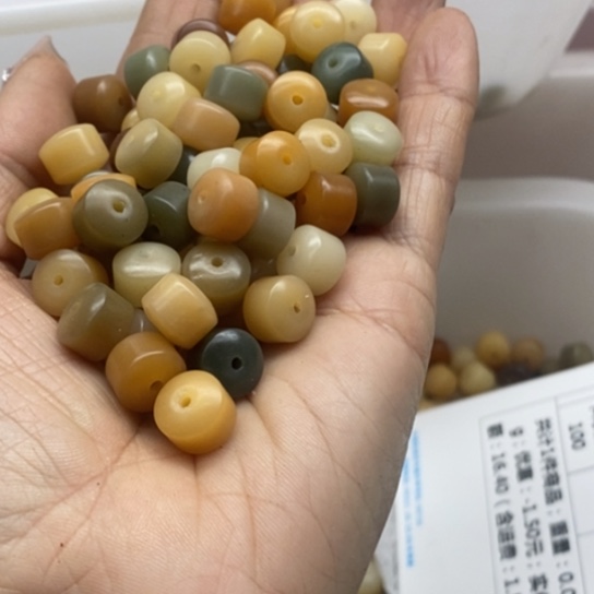 迷***途白玉菩提吊坠9多宝经纶200颗