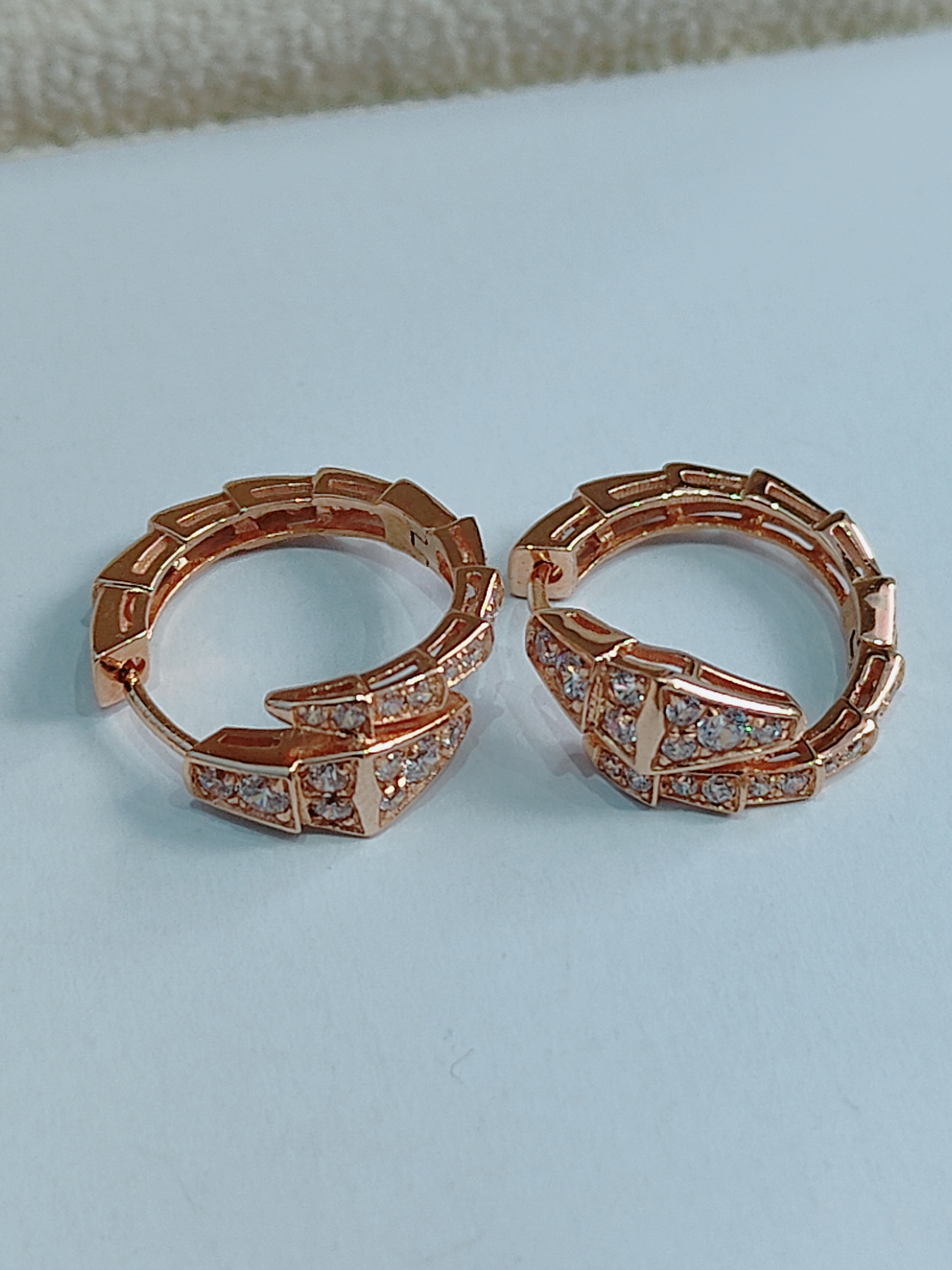 18k金时尚百搭款耳饰