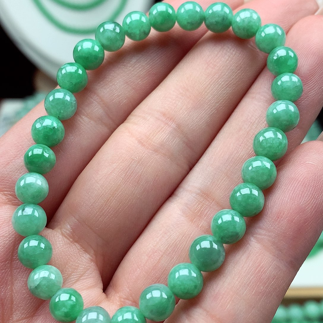 未镶嵌手链翡翠翡翠