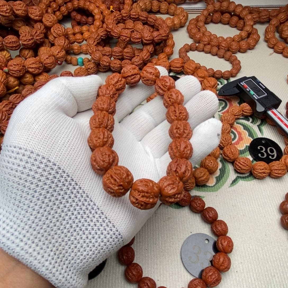 文玩核桃手串远***～八棱1.55