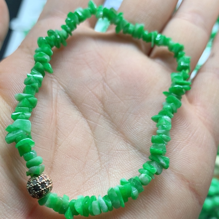 翡翠未镶嵌手链翡翠