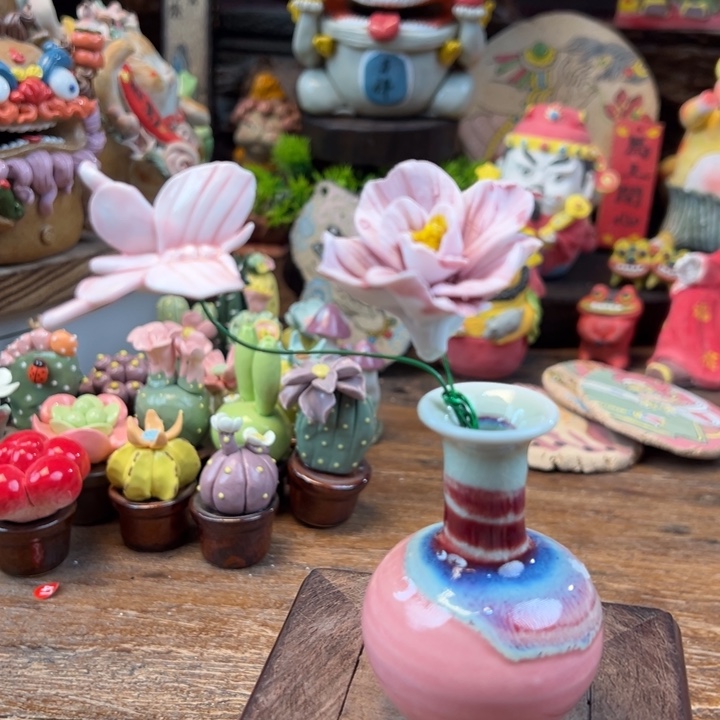 摆件陶小镇青花每日有新品