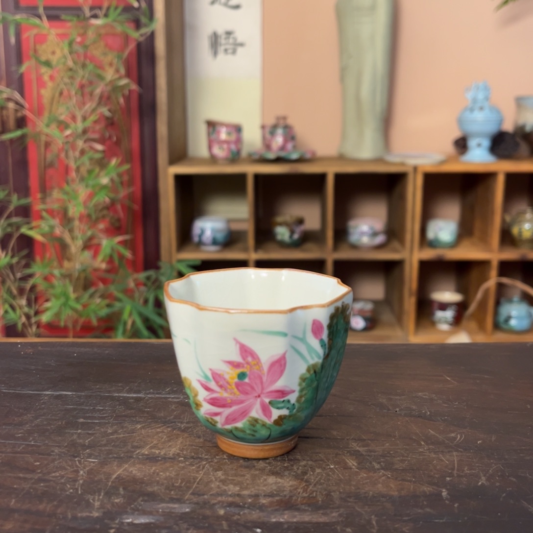 杯景德镇纯手工手绘陶瓷