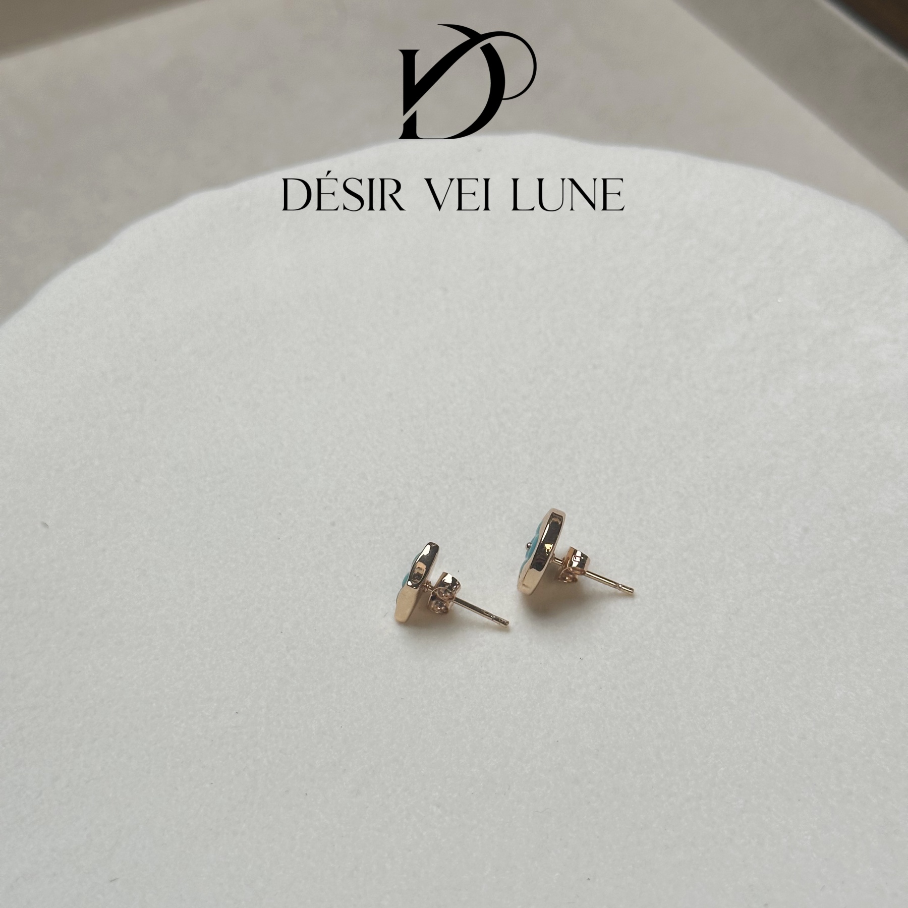 铜合金耳饰 耳钉6181百搭法式