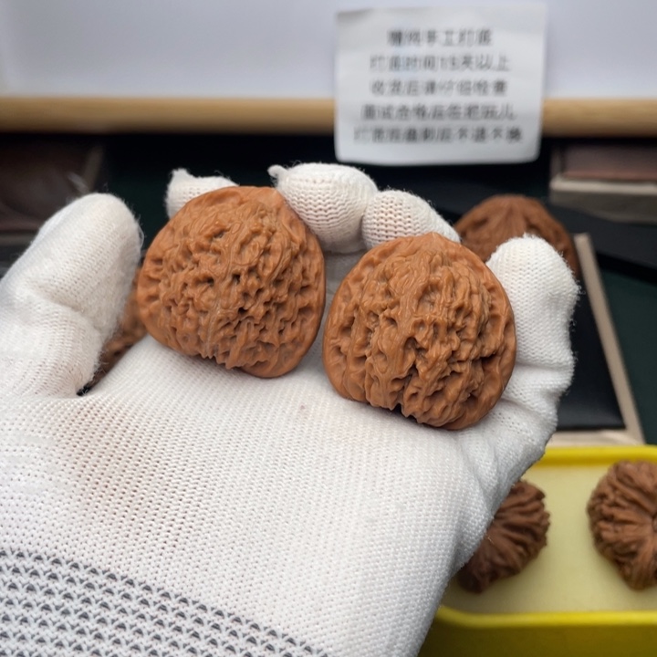 文玩核桃吊坠373836尺三角大肚福利放漏