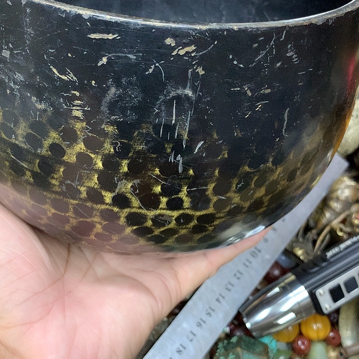 玩***铲一物一拍19号铜钵钵