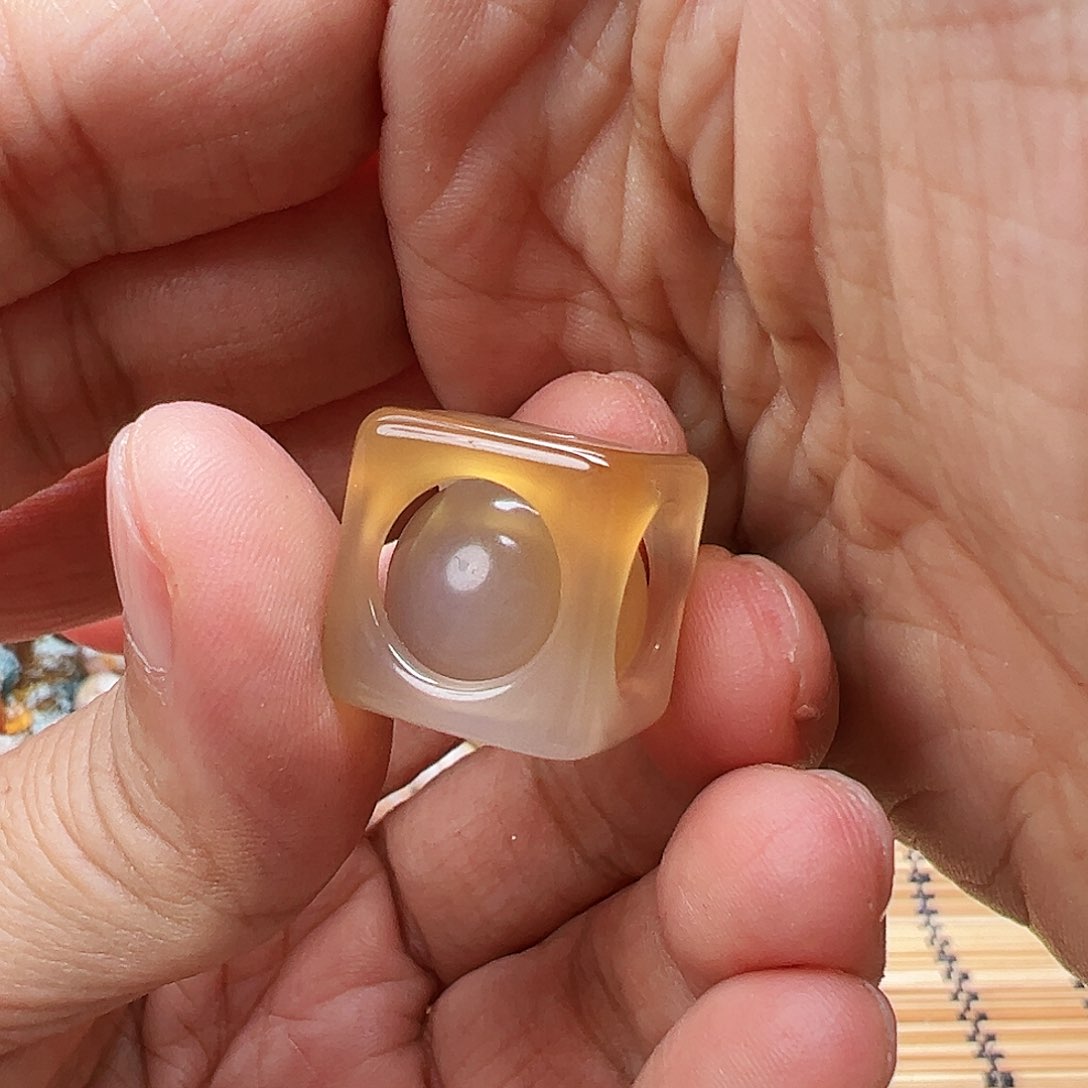 未镶嵌玛瑙/玉髓珠宝半成品