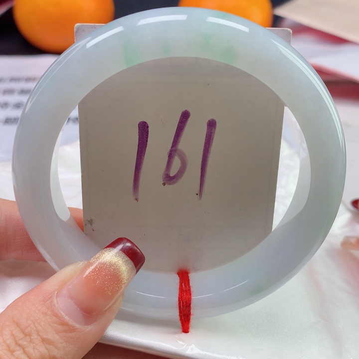 翡翠手镯未镶嵌天然翡翠60圈口