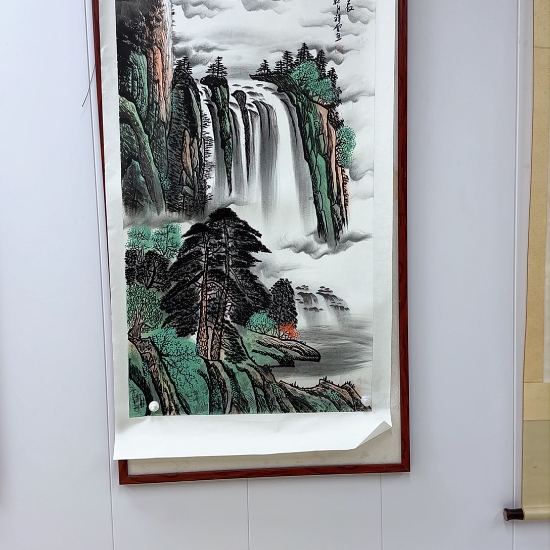 国画国画作品多次