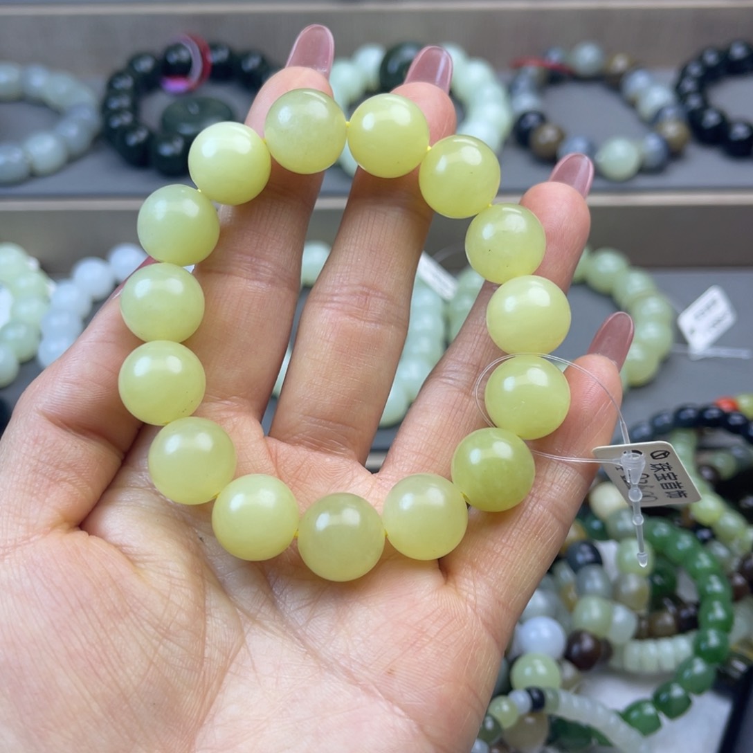 和田玉手链未镶嵌