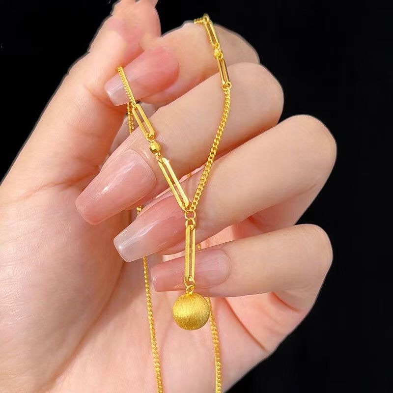 项链 拉丝有求必应套链