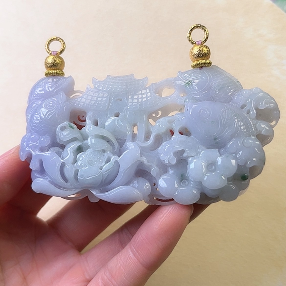 【闪购商品】翡翠颈饰未镶嵌挂件